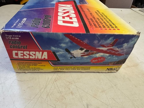 Vintage Nikko Radio Control Cessna Air Plane - Picture 4 of 10