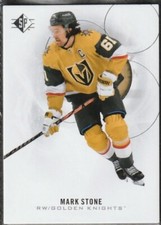 Mark Stone 2020 SP Hockey # 17 Vegas Golden Knights Blue Parallel