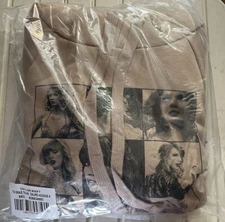 Taylor Swift 2023 The Eras Tour Taupe Hoodie Size Small - *BRAND NEW IN BAG*