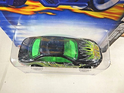 2003 Hot Wheels #69 Dragon Wagons 5/5 LEXUS SC400 Black w/Chrome SB Spoke Wheels - Picture 3 of 5