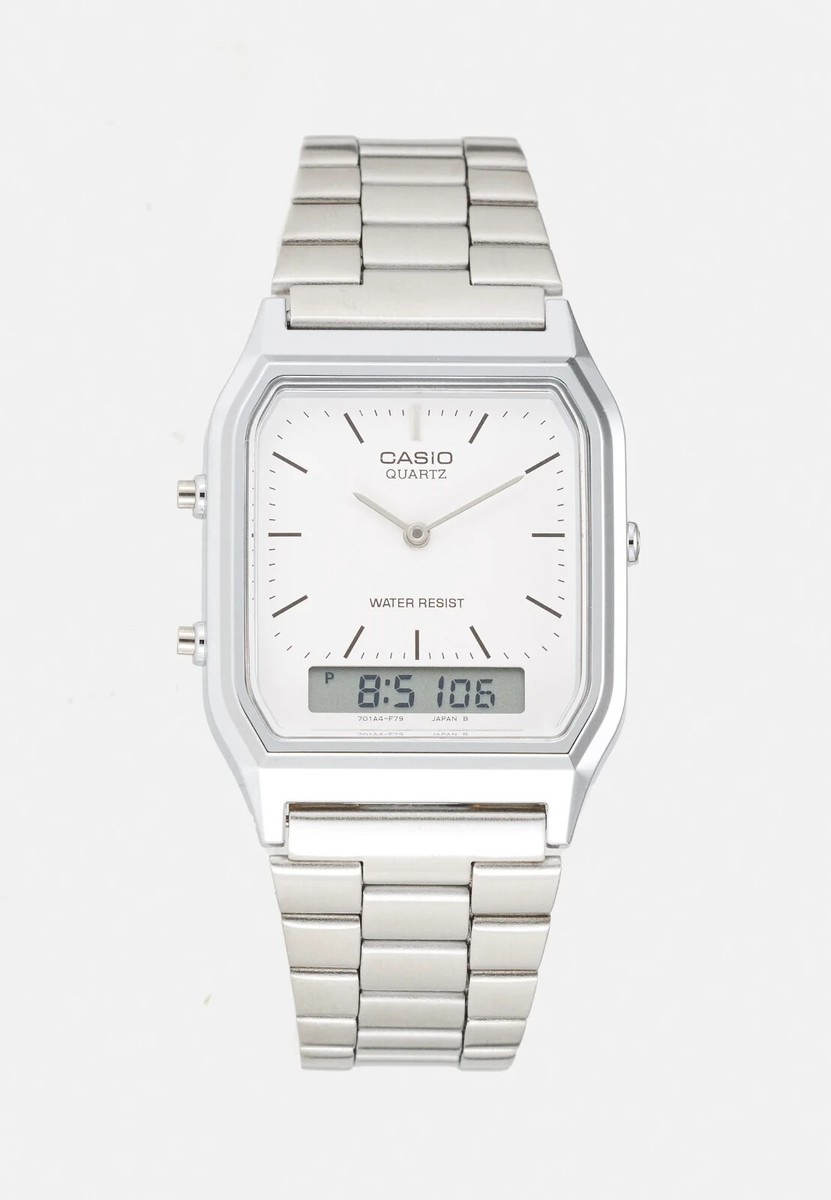 腕時計その他 Casio Classic Dual Time l Watch AQ-230A-7DMQ casio vintage AQ-230A-7DMQ | eBay
