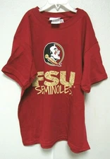 NCAA Florida State Seminoles Logo #210 Tee Shirt Style Two Feet Ahead #119