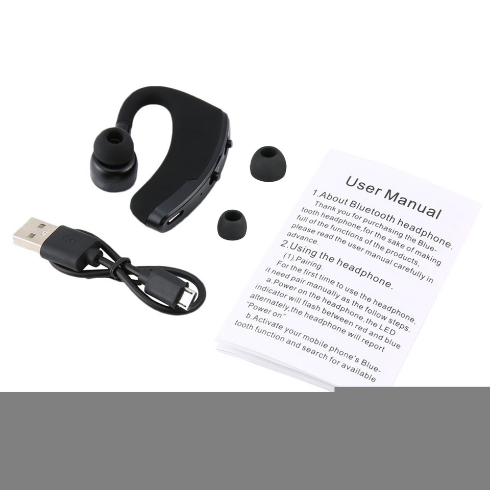 Wireless Bluetooth Headset Earbud Hands Free Earpiece for iPhone