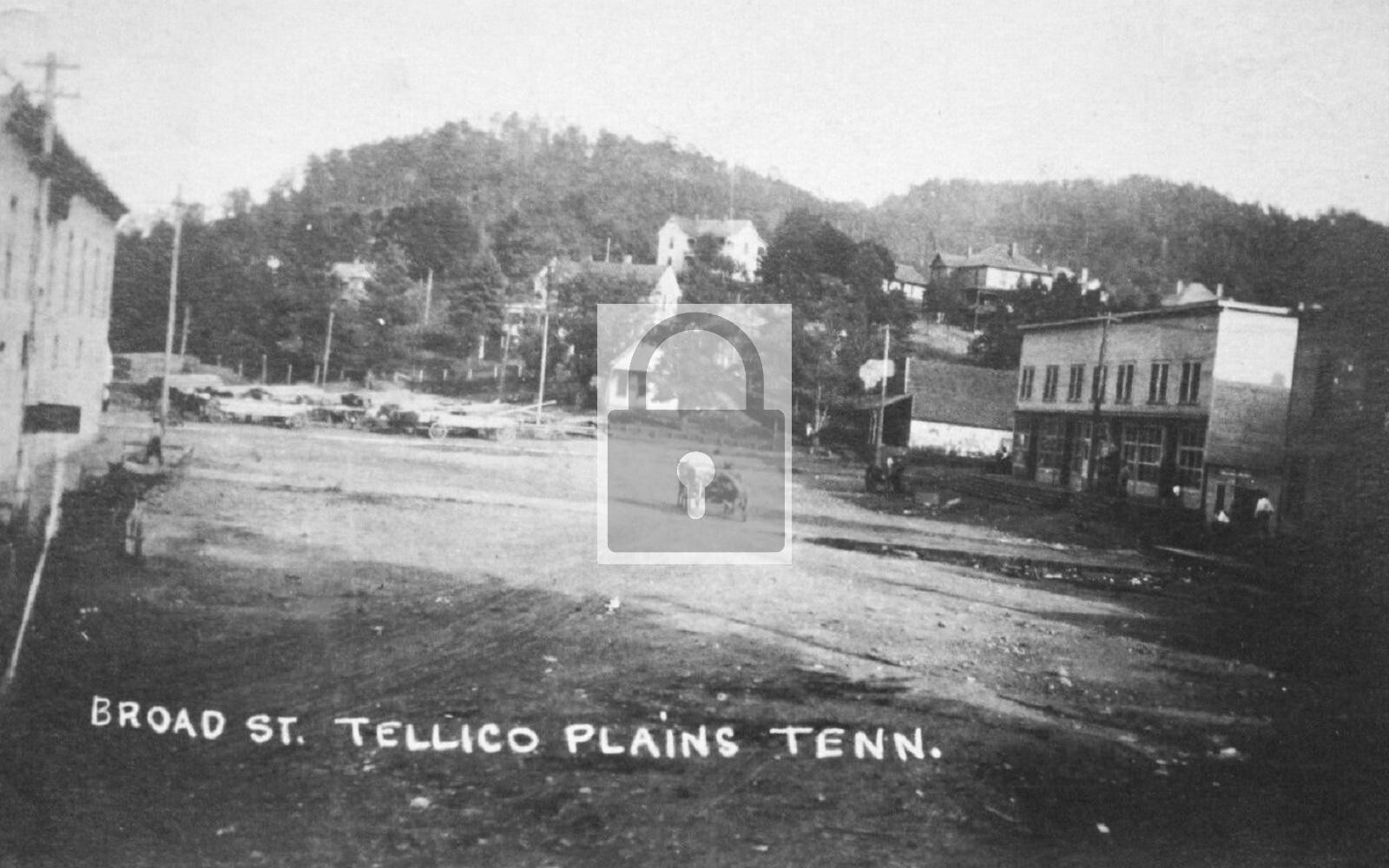 Broad Street View Tellico Plains Tennessee TN Reprint Postcard eBay
