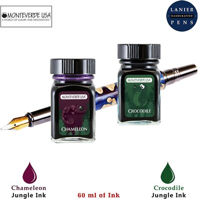 Monteverde Chameleon (Burgundy) Crocodile (Green) G309CM G309CR