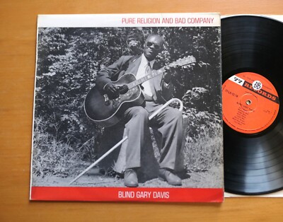 Blind Gary Davis Pure Religion And Bad Company 77 Records Vinyl 77 LA 12/14