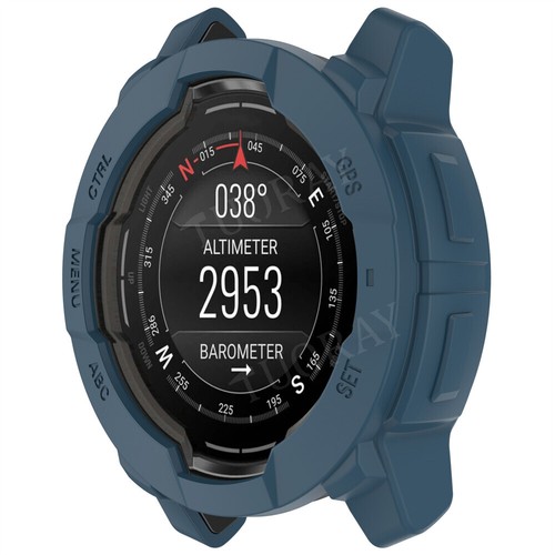 Do Garmin Instinct E 40mm / E 45mm Silikon Smart Watch Protector Case Cover - Zdjęcie 128 z 167