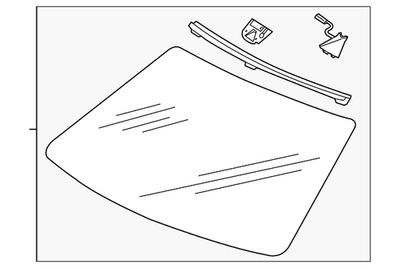 #ad #ad Genuine Audi Windshield 8Y0 845 099 G NVB $894.49