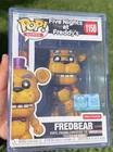 Funko Pop Five Nights at Freddy's Fredbear #1150 EE EXCLUSIVE 9500 W/PROTECTOR