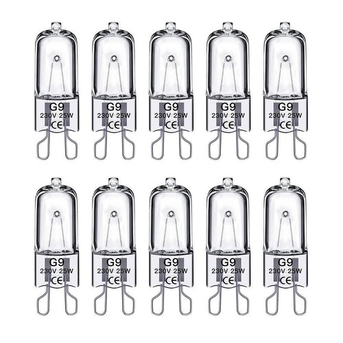 G9 220V Halogen Bulb 25W 40W 60W Replace Light Bulb dimmable Glass Capsule Lamp - Picture 15 of 22