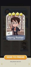 Harry Potter - Monopoly Go Stickers - 4        - Set - 13    FAST DELIVERY    