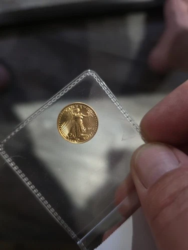 American Eagle 2023 $5 1/10oz Gold Coin In Beautiful Condition!