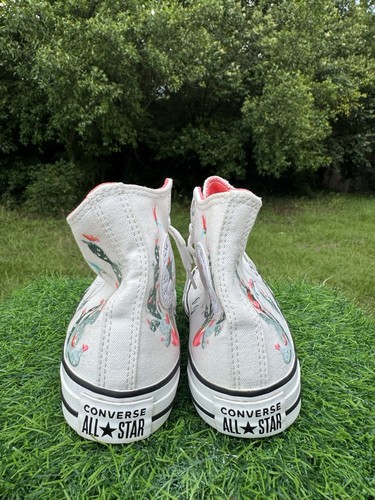 Converse Chuck Taylor All Star Succulent Embroidery Vintage White women's size 5 - 第 4/7 張圖片