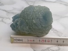 Minerale~Celestina Azzurra Provenienza Miniera Canicasse' Sicilia Cm 9x5