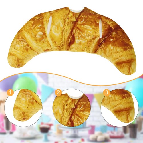 Bread Costume Cosplay Prop Tops Bread Clothes for Carnival Parties Birthday - Picture 3 of 6