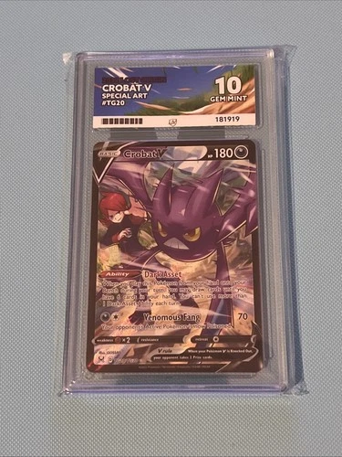 Pokémon TCG Crobat v Lost Origin Trainer Gallery TG20/TG30 ACE 10
