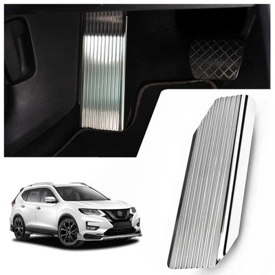 Fußstütze für Nissan X-Trail III (T32) 2014-2022 Silber Gebürstet