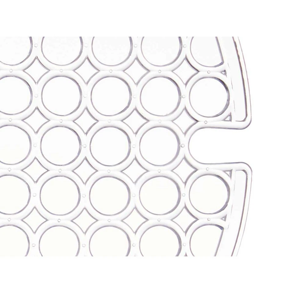 Tappetino Antiscivolo Kinvara Trasparente Plastica 29 x 0,1 x 29 cm Lavello [ - Immagine 4 di 4