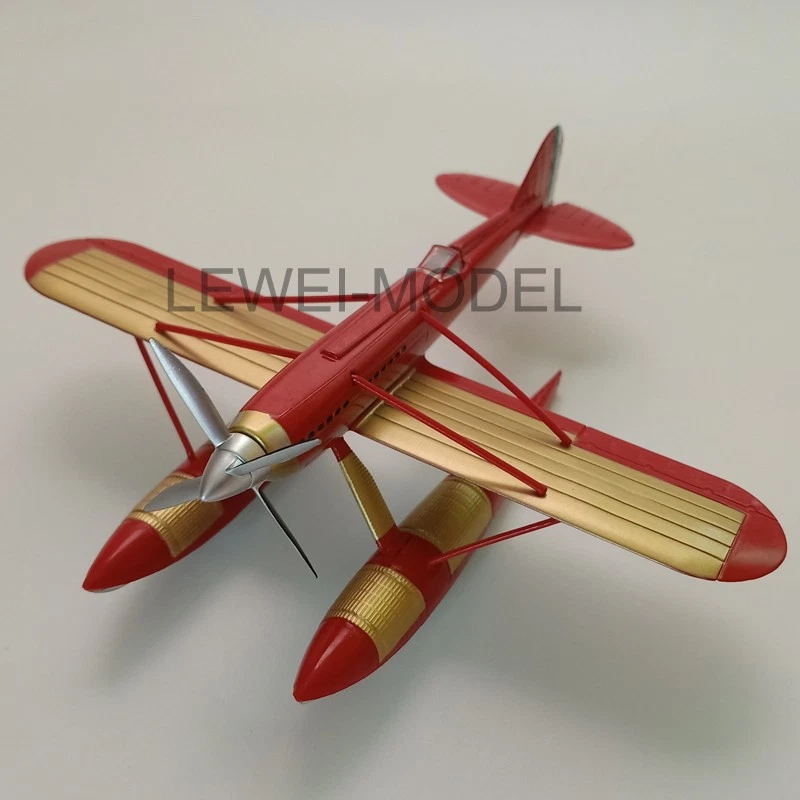 1:72 Modello Aereo Militare Die-Cast Idrovolante da Corsa Italiano Macchi M.C.72 - Immagine 3 di 4