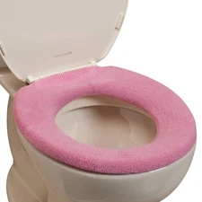 Elastic Cushioned Toilet Seat Cover Universal Fit