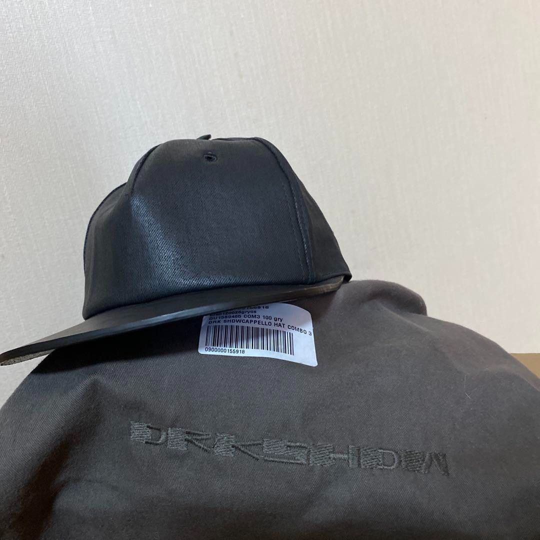 RICK OWENS DRKSHDW パッチ バケットハット ブラック S