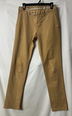Germano Mens Beige Khaki Casual Pants Slacks Trousers Size 46 Italy EUC