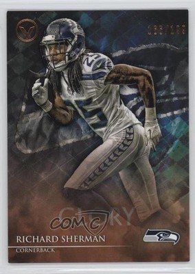 2014 Topps Valor Glory 166/199 Richard Sherman #52 0b2