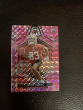 2024 Panini Mosaic #390 Jacob Cowing Mosaic Camo Pink