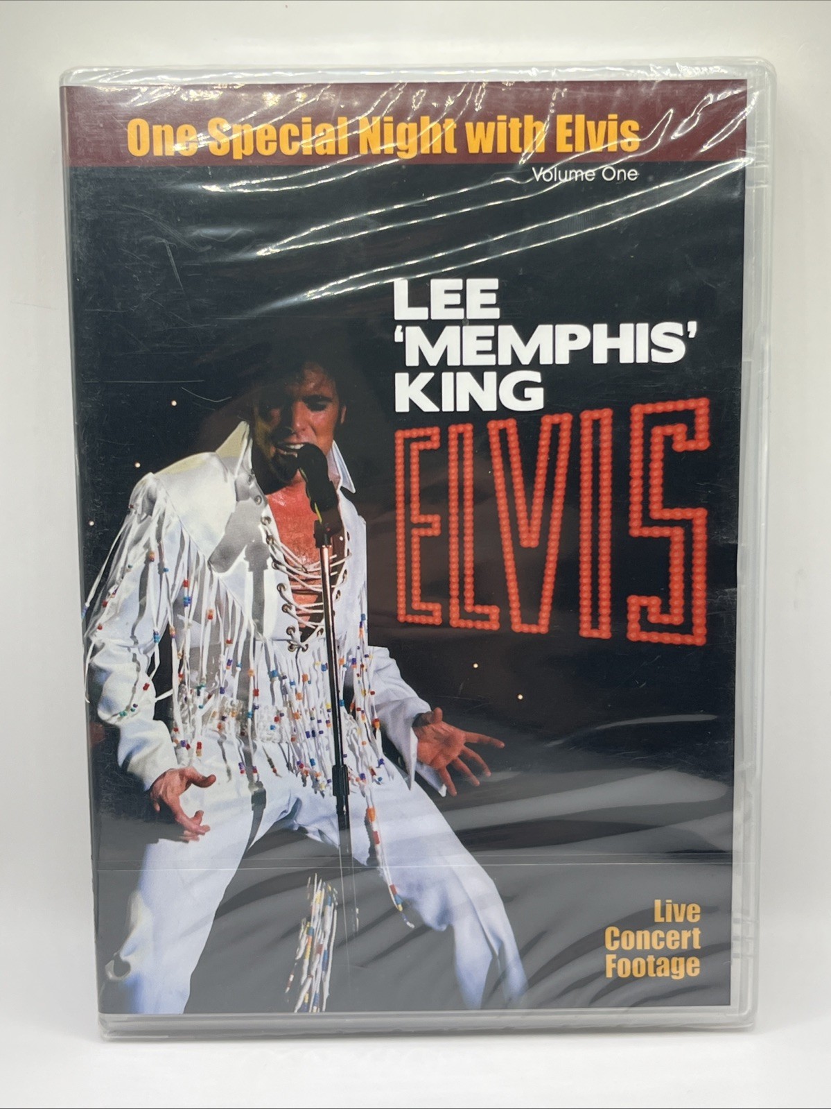 LEE "MEMPHIS" KING - One Special Night with Elvis Vol 1  (DVD) Brand New Sealed