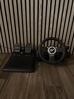 Logitech Driving Force Pro Steering Wheel Gran Turismo 4 Ps2
