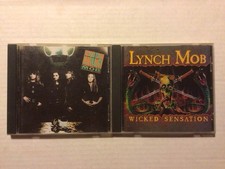 LYNCH MOB 2 CD LOT - WICKED SENSATION & SELF TITLED SECOND ALBUM - DOKKEN GEORGE