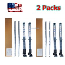 2x Dell H872R PowerEdge R510 R520 R720/730/730xd R540 R740xd 2U Static Rail Kit