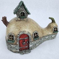Georgetown Fairy Garden Crookneck Cottage House Gourd 8” long Figure Reason
