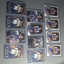 Bowman chrome Cooper Flagg Rookie 12 card Lot Mavericks base, inserts, refractor