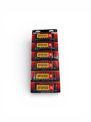 Rayovac AA Batteries Alkaline Battery 96 Total (6x16)