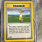 Pokemon Breeder Base Set shadowless 1st Edition Rare EN 1999 076/102