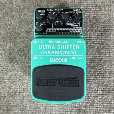 Behringer US600 Ultra Shifter Harmonist Guitar Effect Pedal - NO Power For Parts