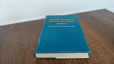 			The Journals And Letters Of Fanny Burney Volume II, Joyce Hemlow 		