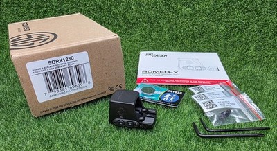 Sig Sauer SORX1280 ROMEO-X COMPACT Footprint Open Reflex 3.0 MOA GREEN Dot Sight