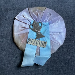 1960s Reading FC cup rosette