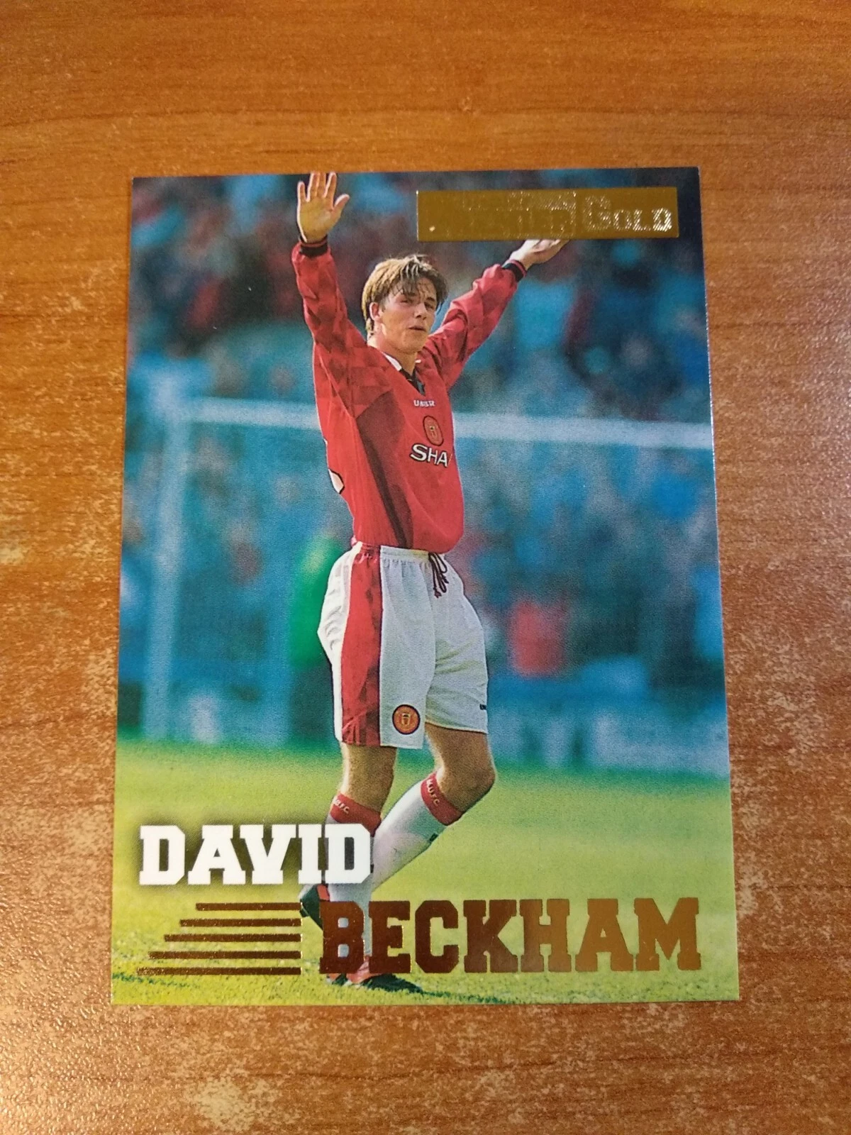 David Beckham trading card