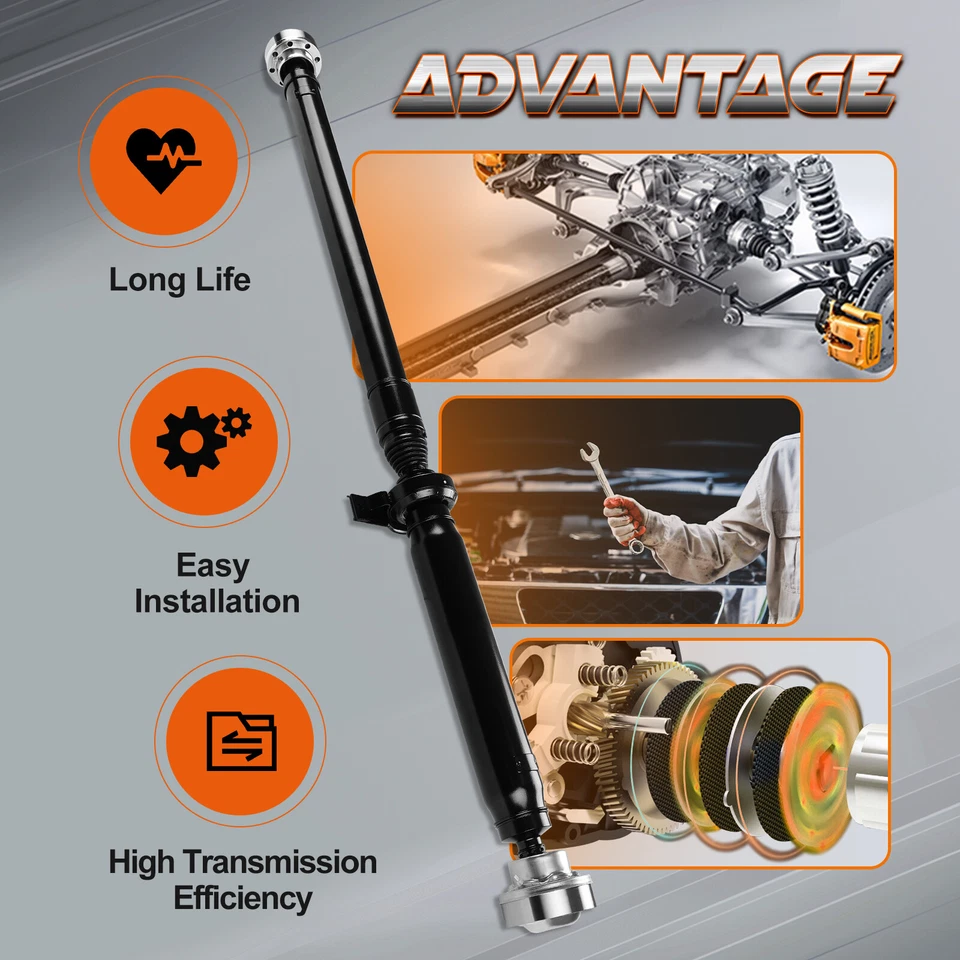 Rear Driveshaft Prop Shaft Assembly For 2015-2019 Dodge Charger Chrysler 300 AWD - Image 4 of 4