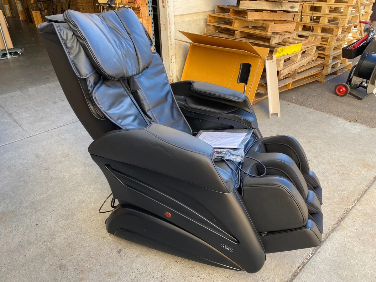 Black Osaki TW Chiro XL Large Massage Chair Stretching Recliner 9