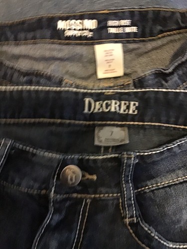 Decree denim shorts size 7 casual summer short And Mossimo Size 7 - Picture 6 of 6