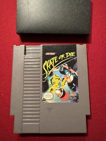 Skate or Die - 1988 NES Nintendo Entertainment System Game Cart Only