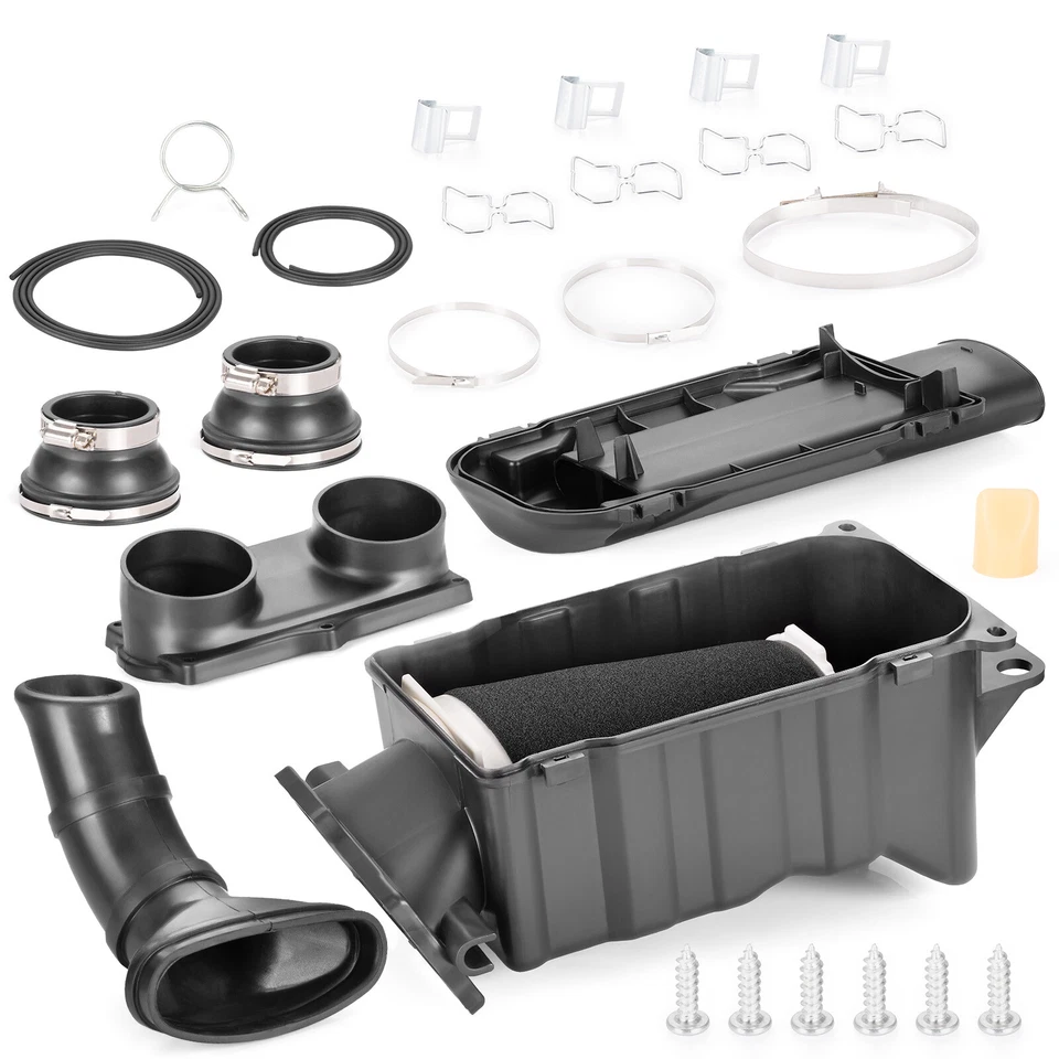 Kit de conducto de admisión de tapa de botas elemento de filtro de aire AirBox para Yamaha Banshee 350 87-06 Foto 3 de 4