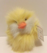 Russ Waddles Duck Chick Plush Yellow 5 Inch Stuffed Animal Toy Fuzzy