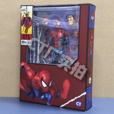 In Stock New MAFEX No.075 The Amazing Spider-Man Comic Ver. Action