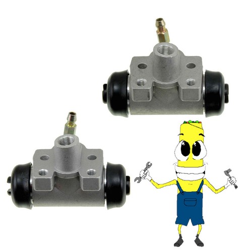 Premium Rear Left & Right Wheel Cylinders for 19902000 Honda Civic 3/4