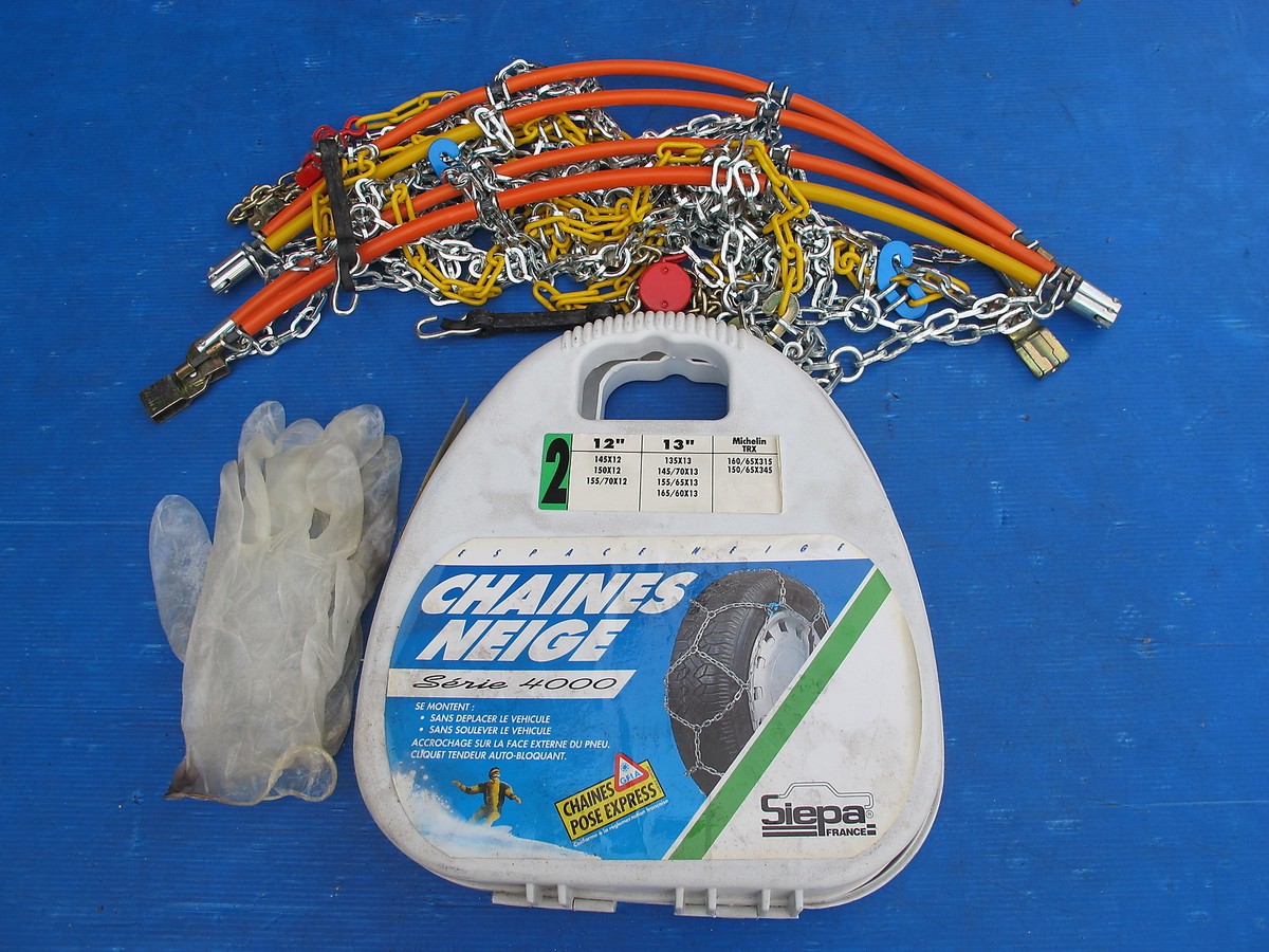 Siepa Snow Chains Series 4000 For 12
